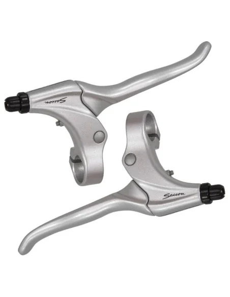 Remgreepset Saccon Comfort lang - zilver