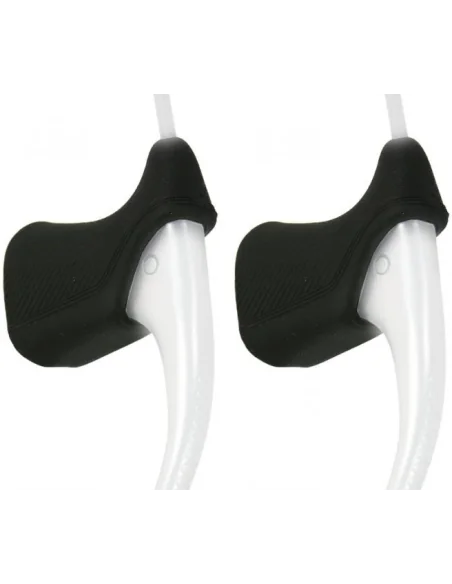 Remgreepcoverset Saccon race - zwart (externe kabel)