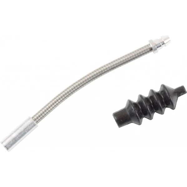 Flexibele V-brake kabelpijpje Elvedes met rubber Ø5.0 mm (10 stuks)