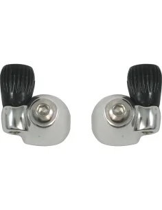 Down-tube kabelstopper Sunrace SP131 - links en rechts - zilver (1 set) 2