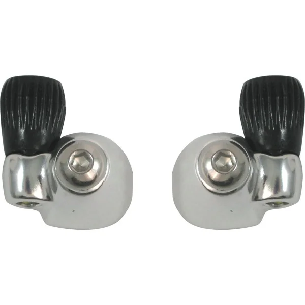Down-tube kabelstopper Sunrace SP131 - links en rechts - zilver (1 set)