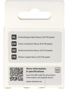 Simson Verbindingsschakel Nexus 1/2"x3/32" 3/5/7/8 speed 2
