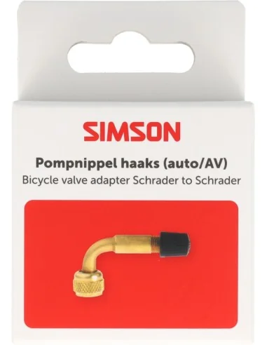 Pompnippel Simson haaks auto/AV