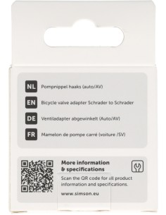 Pompnippel Simson haaks auto/AV 2
