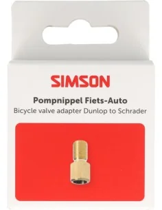 Pompnippel Simson fiets/auto