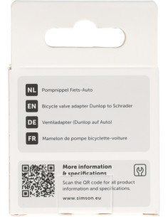Pompnippel Simson fiets/auto 2