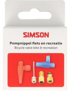 Pompnippel Simson assortiment fiets + recreatie 5 delig