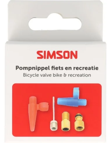 Pompnippel Simson assortiment fiets + recreatie 5 delig
