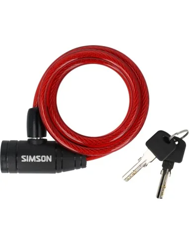 Spiraalkabelslot Simson Kinder 8mm x 90cm