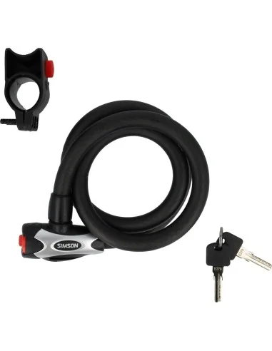 Spiraalkabelslot Simson Excellent size L - 15mm x 100cm