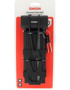 Vouwslot Simson Fold 1200mm BK111 2
