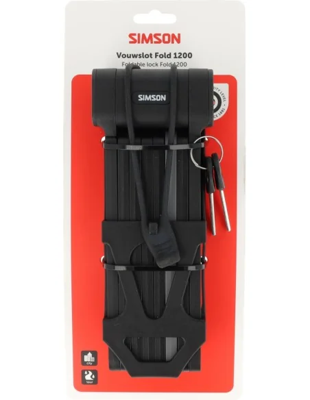Vouwslot Simson Fold 1200mm BK111