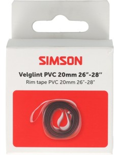 Velglint Simson 24i -28i 20mm breed PVC 2