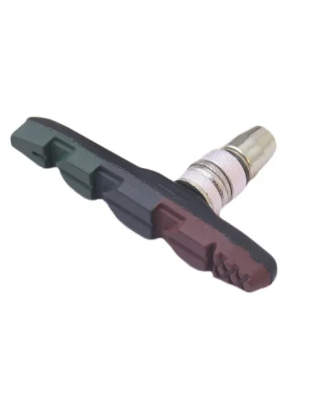 Remblokset V-brake met inbus 70mm Triple-Color (Bruin/Zwart/Groen)