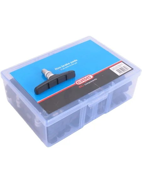 V-brake remblokset Elvedes 70 mm (werkplaatsverpakking van 25 paar)