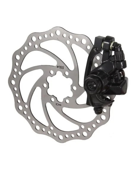 Mechanische remset voor + achter Saccon DM33 incl. remschijven