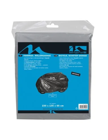 Fietshoes M-Wave universeel - zwart