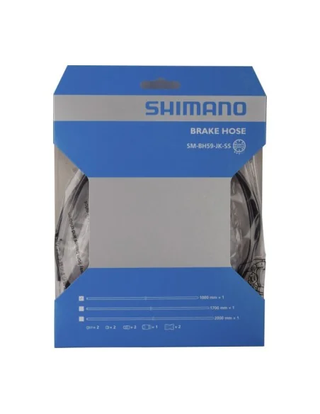 Remleiding schijfrem Shimano SM-BH59 1000mm - zwart