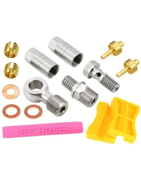 Adapterset voor hydraulische remleiding passend op Hope