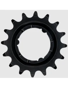 Tandwiel KMC Voor Shimano 16T O-MO Staal 3/32 inch - Zwart