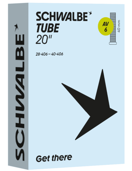 Binnenband Schwalbe AV6 20" 28/40-406 - 40mm ventiel