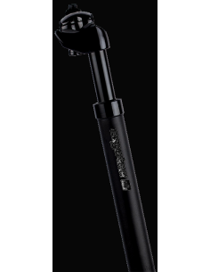 Zadelpen Ergotec verend SP-4.0 ø27.2 / 350 mm - zwart