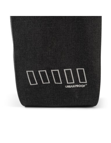 Fietstas Urban Proof District Recycled - 20 liter - zwart