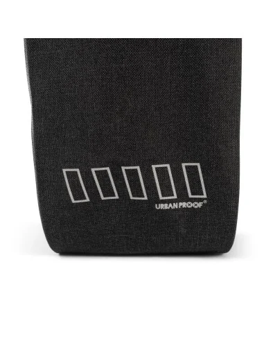 Fietstas Urban Proof District Recycled - 20 liter - zwart