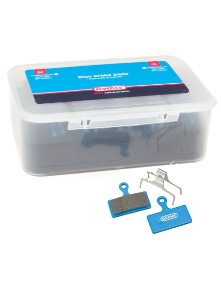 Schijfremblokset Elvedes organisch Shimano BR-M666, M785, M985, M988, R785, RS785 (10 paar)