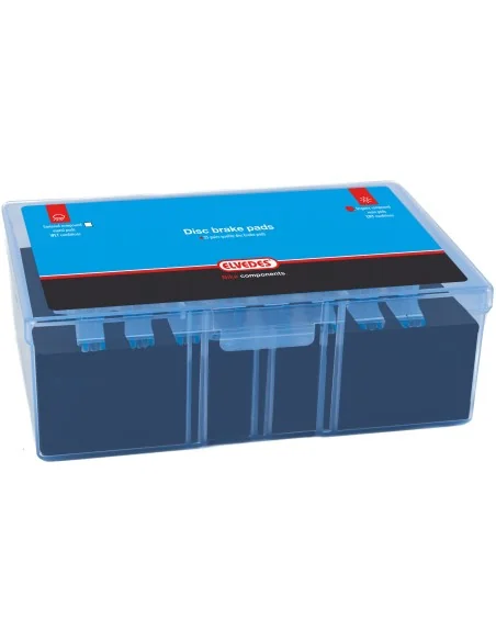 Schijfremblokset Elvedes organisch Shimano diversen / Tektro / Draco / Orion / Aquila / RST (25 paar)