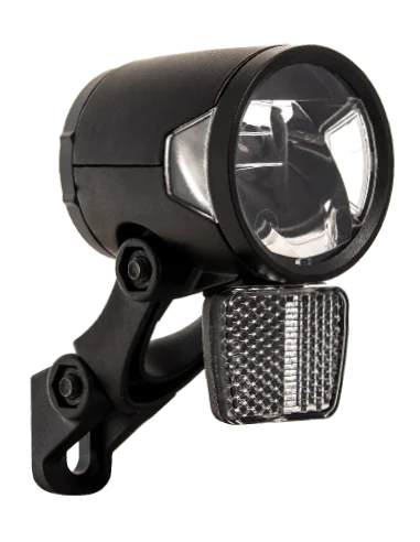 Koplamp Herrmans H-Black MR8 E 6-12 Volt - met houder - 180 lumen