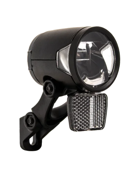 Koplamp Herrmans H-Black MR8 E 6-12 Volt - met houder - 180 lumen