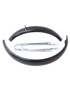 Spatbordset 16" ATB gemaakt van staal 60mm - zwart