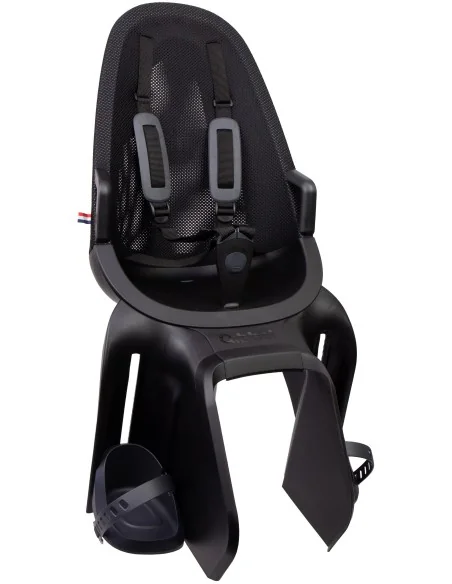 Kinderzitje achter Qibbel Air met dragerbevestiging (CFS) - Midnight Black