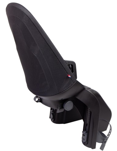 Kinderzitje achter Qibbel Air met dragerbevestiging (CFS) - Midnight Black
