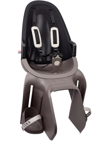 Kinderzitje achter Qibbel Air met dragerbevestiging (CFS) - Hazel Brown