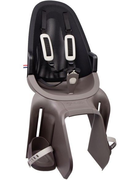Kinderzitje achter Qibbel Air met dragerbevestiging (CFS) - Hazel Brown