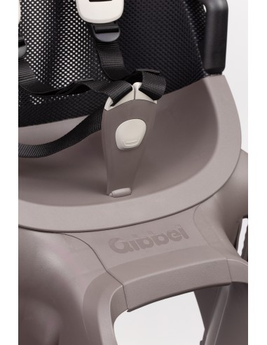 Kinderzitje achter Qibbel Air met dragerbevestiging (CFS) - Hazel Brown