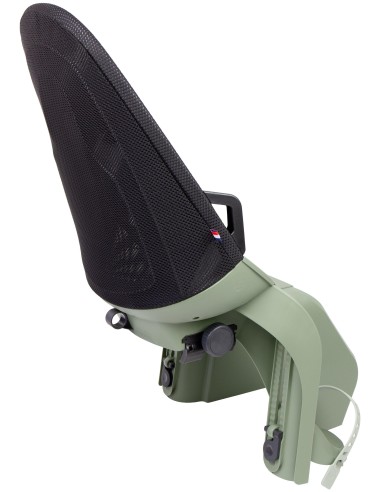 Kinderzitje achter Qibbel Air met dragerbevestiging (CFS) - Sage Green