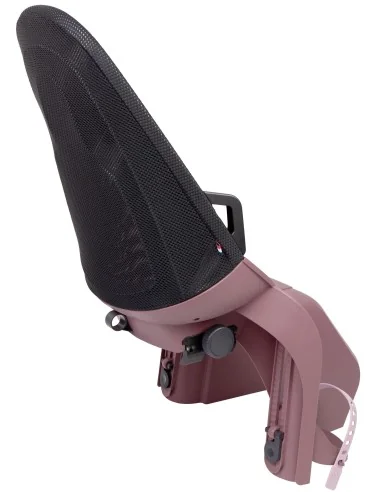 Kinderzitje achter Qibbel Air met dragerbevestiging (CFS) - Plum Rose