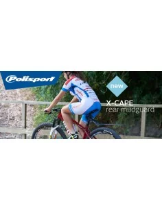 Achterspatbord 27.5/29" Polisport X-Cape met zadelpenbevestiging 2