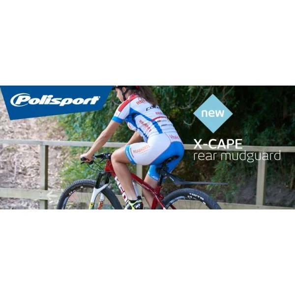 Achterspatbord 27.5/29" Polisport X-Cape met zadelpenbevestiging