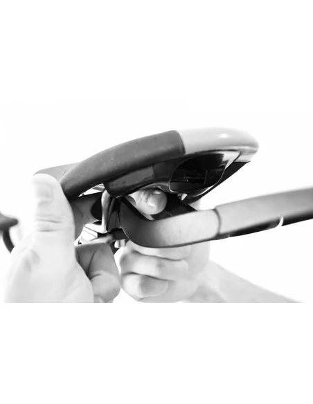 Achterspatbord Polisport S-Mud korte versie - zwart