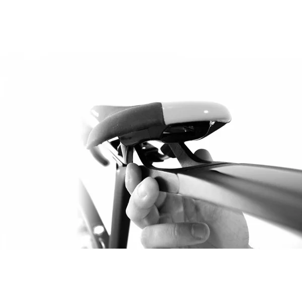 Achterspatbord Polisport S-Mud Long - zwart