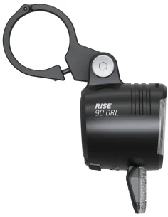 Koplamp Trelock RISE90, 12V - 90/120 lux, zwart 2