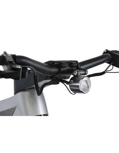 Koplamp Trelock RISE90, 12V - 90/120 lux, zwart