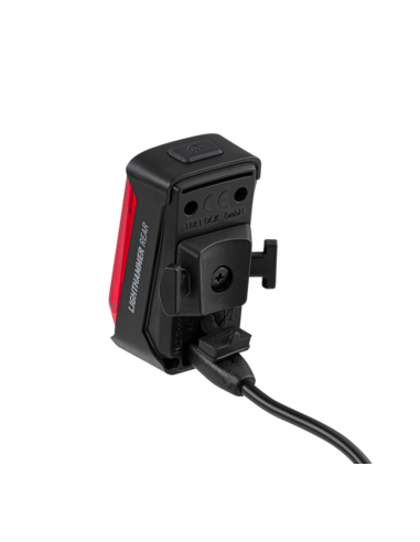 Verlichtingsset Trelock Lighthammer 100 USB Set - 100 lux, zwart