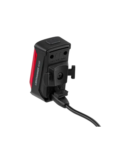 Verlichtingsset Trelock Lighthammer 100 USB Set - 100 lux, zwart
