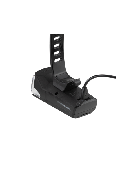 Verlichtingsset Trelock Lighthammer 100 USB Set - 100 lux, zwart