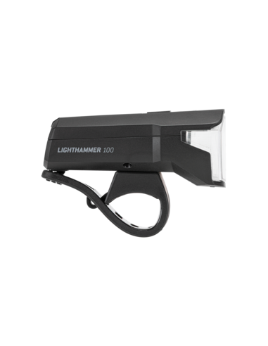 Verlichtingsset Trelock Lighthammer 100 USB Set - 100 lux, zwart